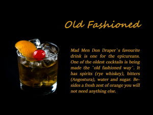 FINAL old fashioned